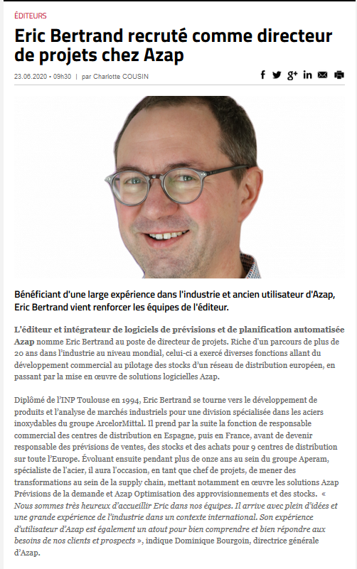 Brève Eric BERTRAND - VOXLOG
