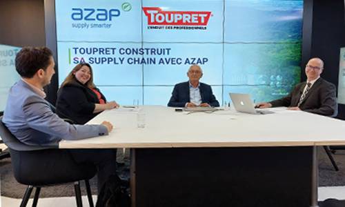 TOUPRET build its Supply Chain with AZAP